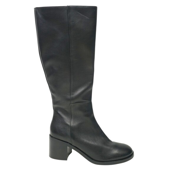 🔥Aquatalia Women's Remo Knee High Leather Boot, Black,